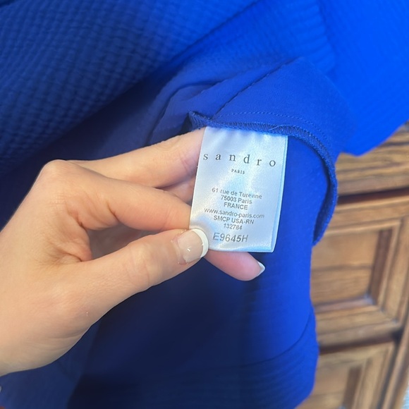 Sandro Paris Crepe Blouse - Picture 4 of 8